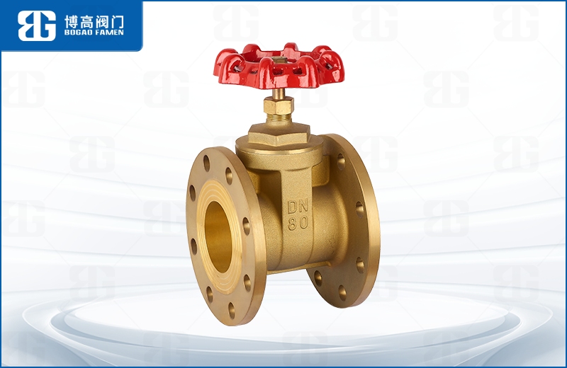黃銅(tong)法蘭閘(zha)閥