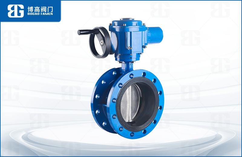 電動法蘭中(zhōng)線蝶閥